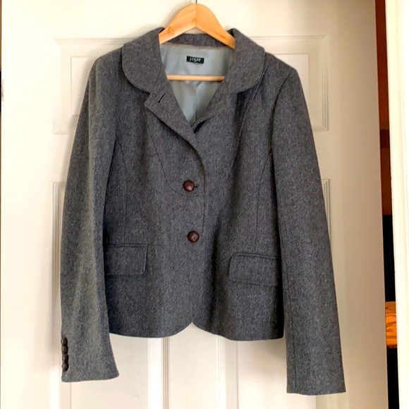 J. Crew Jackets & Blazers - J.Crew wool blazer, grey tweed